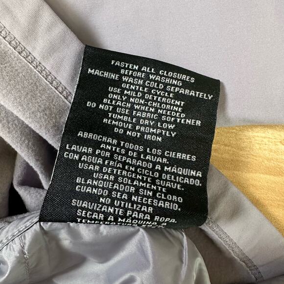 Kyodan Purple Zip Up Active Jacket Womens XXL Mock Neck Wind Resistant Softshell - Picture 8 of 8